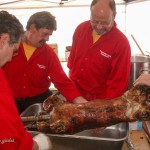 vlnr Florian Kropf, Werner Rudin, Freddy Fischer