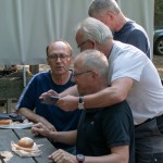 Werner Schweizer, Samuel Mundschin, Willi Degen, Mario Scherrer (verdeckt)