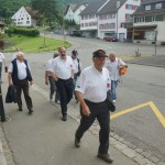 vlnr Markus Bielser, Thomas Vogt (verdeckt), Hansueli N&auml;gelin, Werner Rudin (verdeckt), Hanspeter Dill, Fritz Sutter, Otto Rudin, Willi Degen